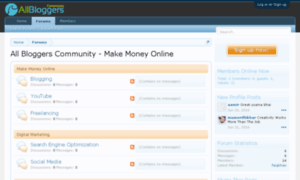 Allbloggerscommunity.com thumbnail