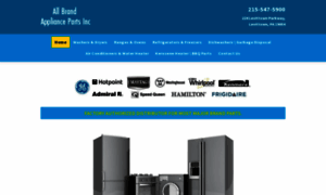 Allbrandappliancepartsincpa.com thumbnail