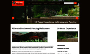 Allbrushfencing.com.au thumbnail