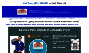 Allcityelectricalandlighting.com thumbnail