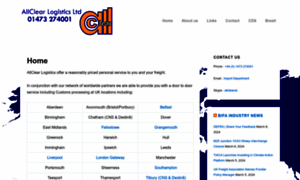 Allclearlogistics.com thumbnail