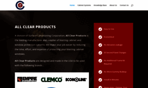 Allclearproducts.com thumbnail