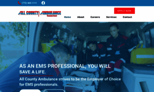 Allcountyambulance.com thumbnail