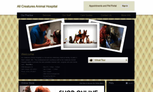 Allcreaturesanimalhospitalstjoe.com thumbnail