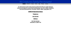 Allcreaturesfamilypethospital.com thumbnail