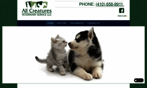 Allcreaturesveterinaryservice.com thumbnail