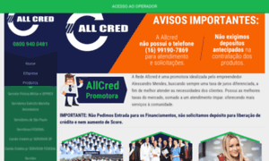 Allcredfinanceira.com.br thumbnail