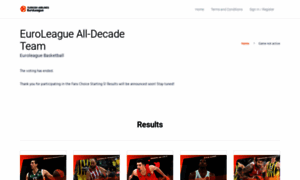 Alldecadeteam.euroleague.net thumbnail