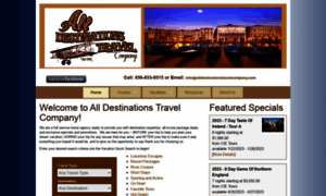 Alldestinationstravelcompany.com thumbnail