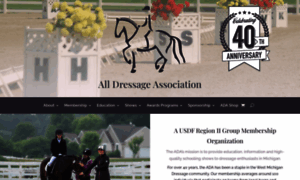 Alldressageassociation.com thumbnail