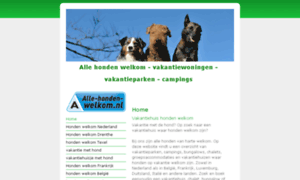 Alle-honden-welkom.nl thumbnail