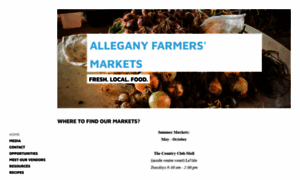 Alleganymountainfresh.weebly.com thumbnail