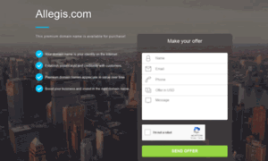Allegis.com thumbnail