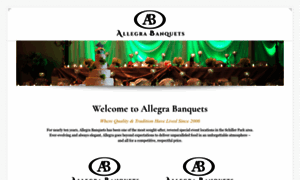 Allegrabanquets.com thumbnail