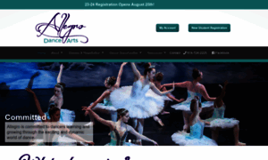 Allegrodancearts.com thumbnail