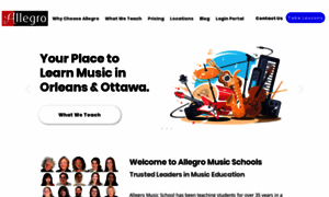 Allegromusicschools.com thumbnail