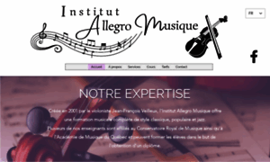 Allegromusique.ca thumbnail