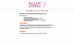 Allendancestudio.studioware-online.com thumbnail