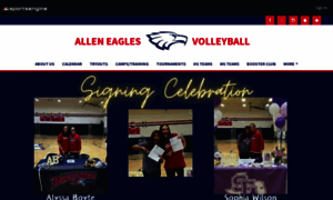 Alleneaglesvolleyball.com thumbnail