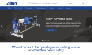 Allenmedical.bywebtrain.com thumbnail