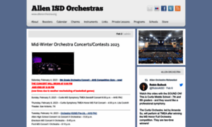 Allenorchestra.org thumbnail