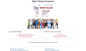 Allentexascoupons.com thumbnail