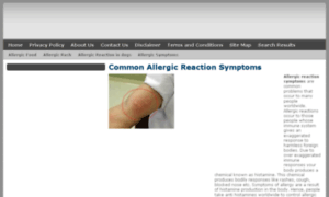 Allergicreactionsymptoms.info thumbnail