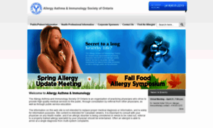 Allergyasthma.on.ca thumbnail