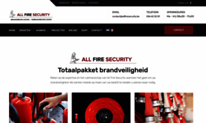 Allfiresecurity.be thumbnail