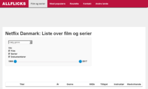 Allflicks.dk thumbnail