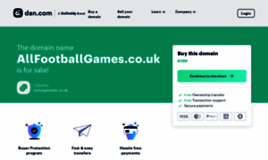 Allfootballgames.co.uk thumbnail