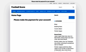 Allfootballscore.com thumbnail