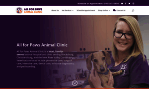 Allforpawsanimalclinic.com thumbnail