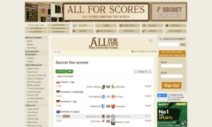 Allforscores.com thumbnail