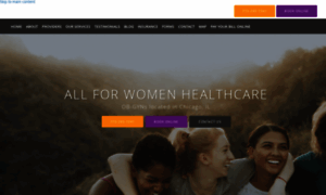 Allforwomenhealthcare.com thumbnail