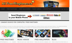 Allfreeringtones.ca thumbnail