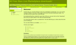 Allfreexbox.com thumbnail