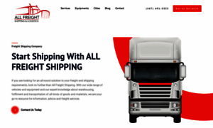 Allfreightshipping.com thumbnail