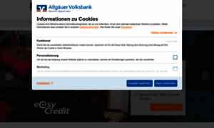 Allgaeuer-volksbank.de thumbnail