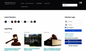 Allgoodlawyers.org thumbnail