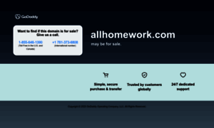 Allhomework.com thumbnail