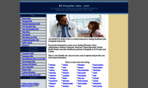 Allhospitaljobs.com thumbnail