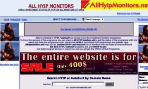 Allhyipmonitors.net thumbnail