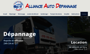 Alliance-auto-depannage.fr thumbnail