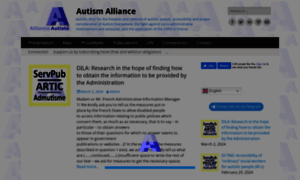 Allianceautiste.org thumbnail