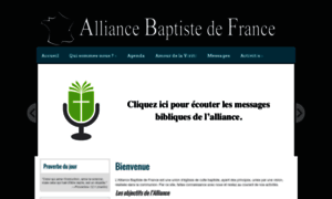 Alliancebaptistedefrance.fr thumbnail