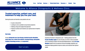 Alliancechiroandwellness.com thumbnail