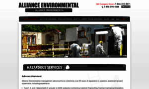 Allianceenvironmental.com thumbnail