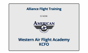 Allianceflighttraining.com thumbnail