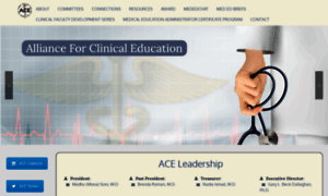 Allianceforclinicaleducation.org thumbnail